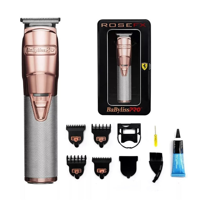 Babyliss Pro Patillera Trimmer Rose Fx788 + Afeitadora Foil Fx02