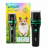 Cortapelo Profesional para Mascotas VGR V-225 Verde Recargable