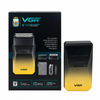 Afeitadora VGR Dorada IPX7 Resistente al Agua Uso Seco y Húmedo