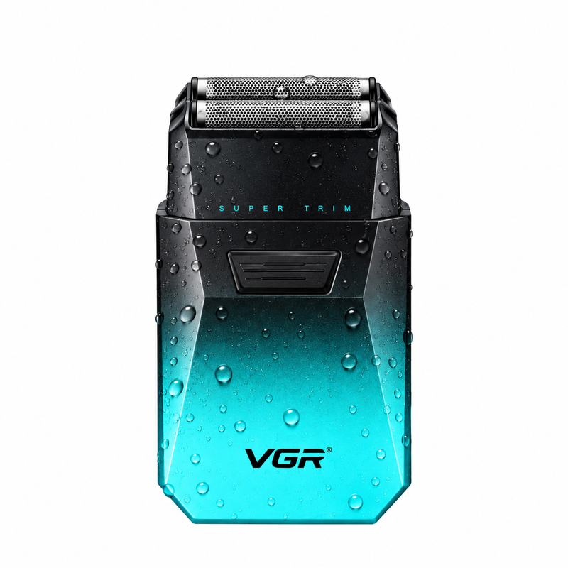 Afeitadora Profesional VGR Verde IPX7 Uso Seco y Húmedo
