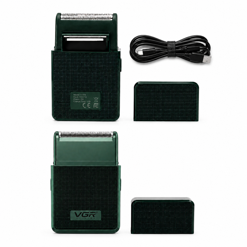 Afeitadora Profesional Foil Shaver VGR V-376 Verde