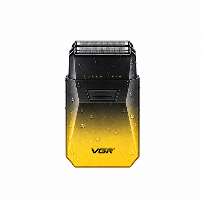 Afeitadora VGR Dorada IPX7 Resistente al Agua Uso Seco y Húmedo