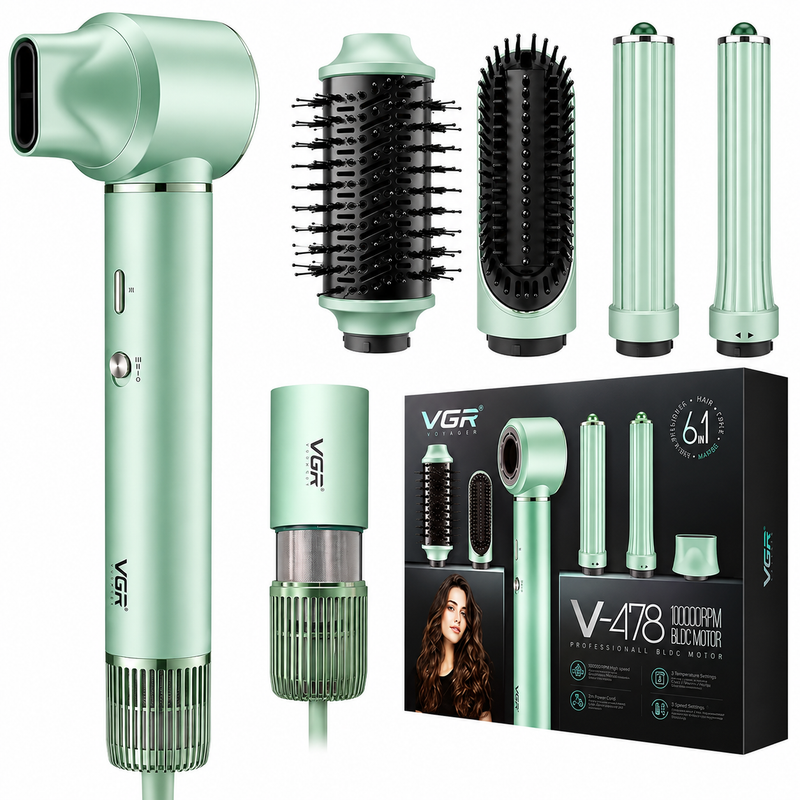 VGR Multistyler V-478 Verde Menta BLDC 100000 RPM