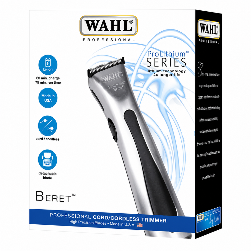 Maquina Patillera Trimmer De Corte Profesional Beret Wahl