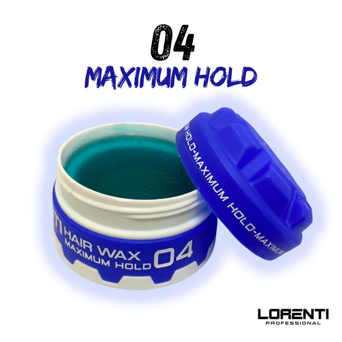 Lorenti cera para Cabello 04 Fijacion Fuerte 150ML