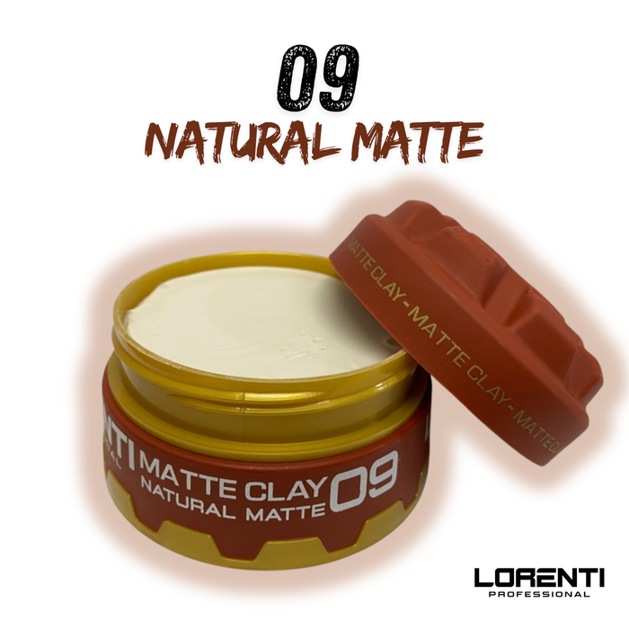 Lorenti Cera para Cabello 09 Pomada Arcilla Acabado Natural 150ML