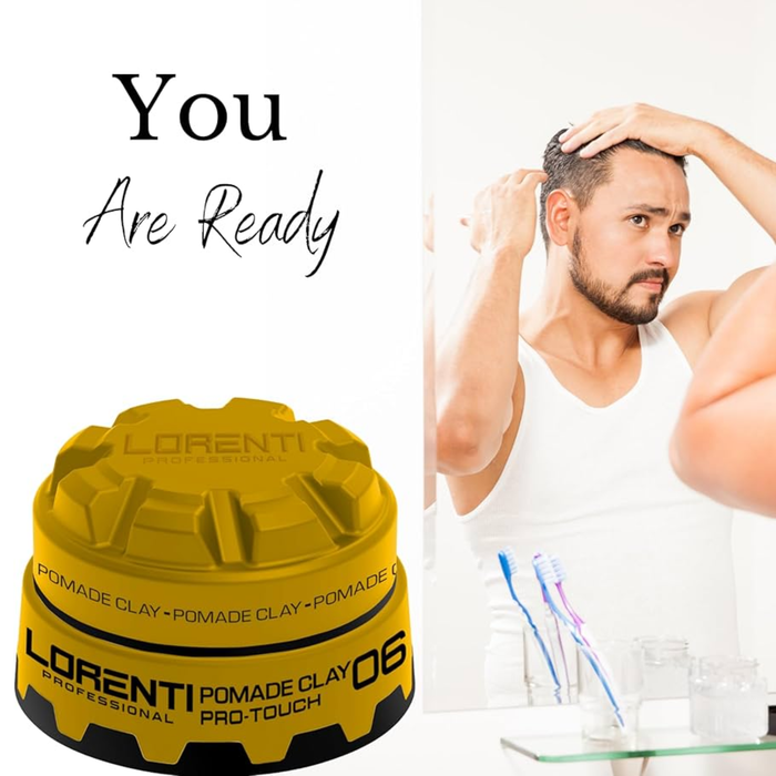 Lorenti cera para Cabello 06 Fijacion Fuerte 150ML