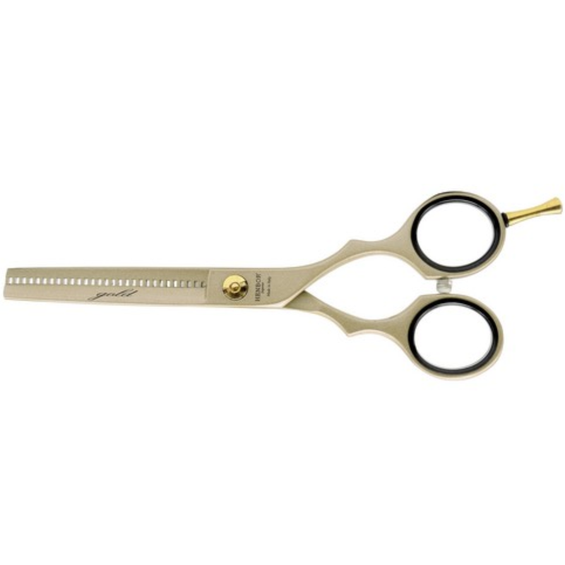 Set Tijeras Henbor Corte y Pulir Blanco con Porta Navaja Negro