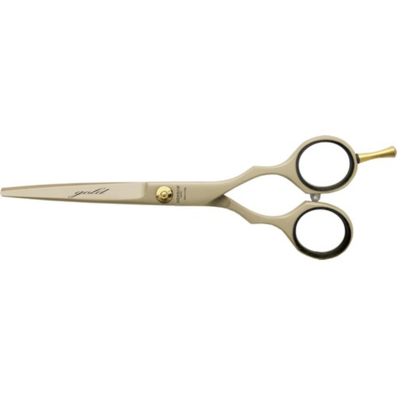 Set Tijeras Henbor Corte y Pulir Blanco con Porta Navaja Negro