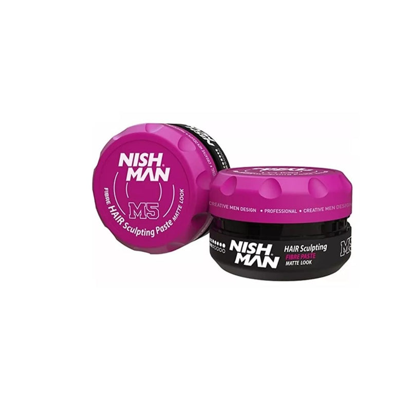 Cera Cabello Nishman Pasta de fibra de peinado M5 100ml