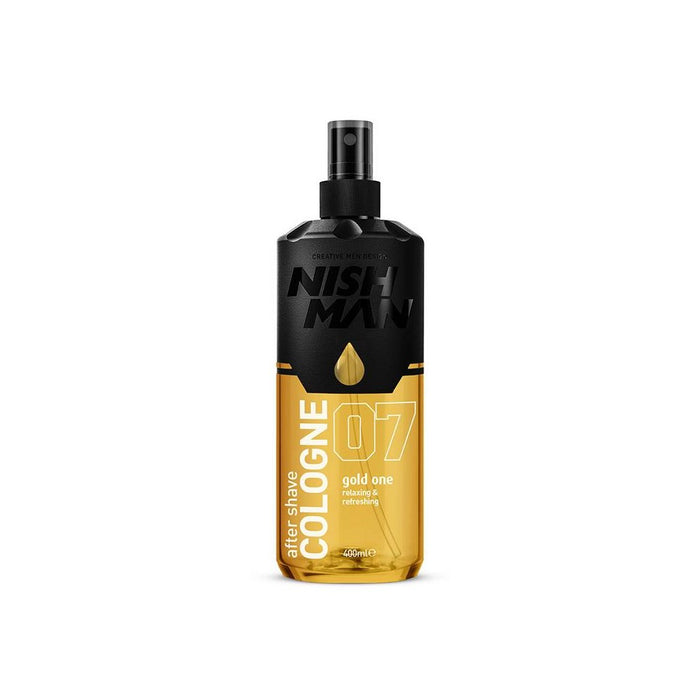 NishMan Después del Afeitado Colonia 07 Gold One 400ml