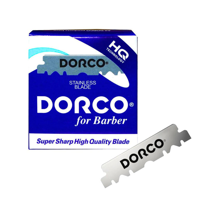 Hojilla Dorco HQ Para Barberos X100 filos a la mitad