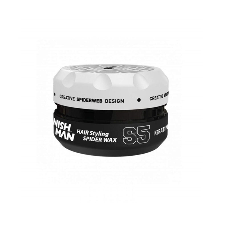 NishMan Hair Styling Spider Cera S5 Keratin Blanca 150ml
